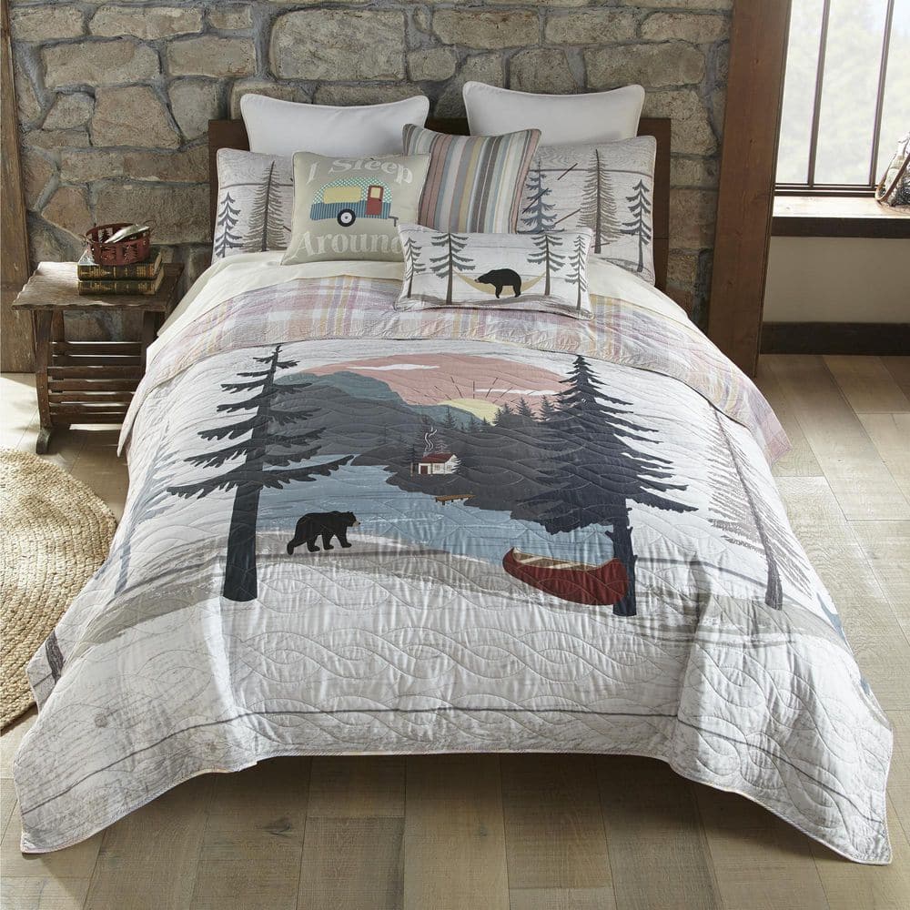 Donna Sharp Queen Quilt Set, Lake Retreat