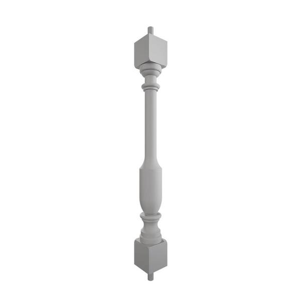 Ekena Millwork Endurathane 500 Series 28 in. H x 2.5 in. W White Resin Stair Baluster