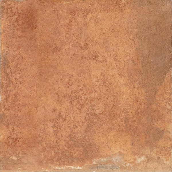 Cotto Revival Rust 4 in. x 4 in. Matte Porcelain Floor and Wall Tile Sample