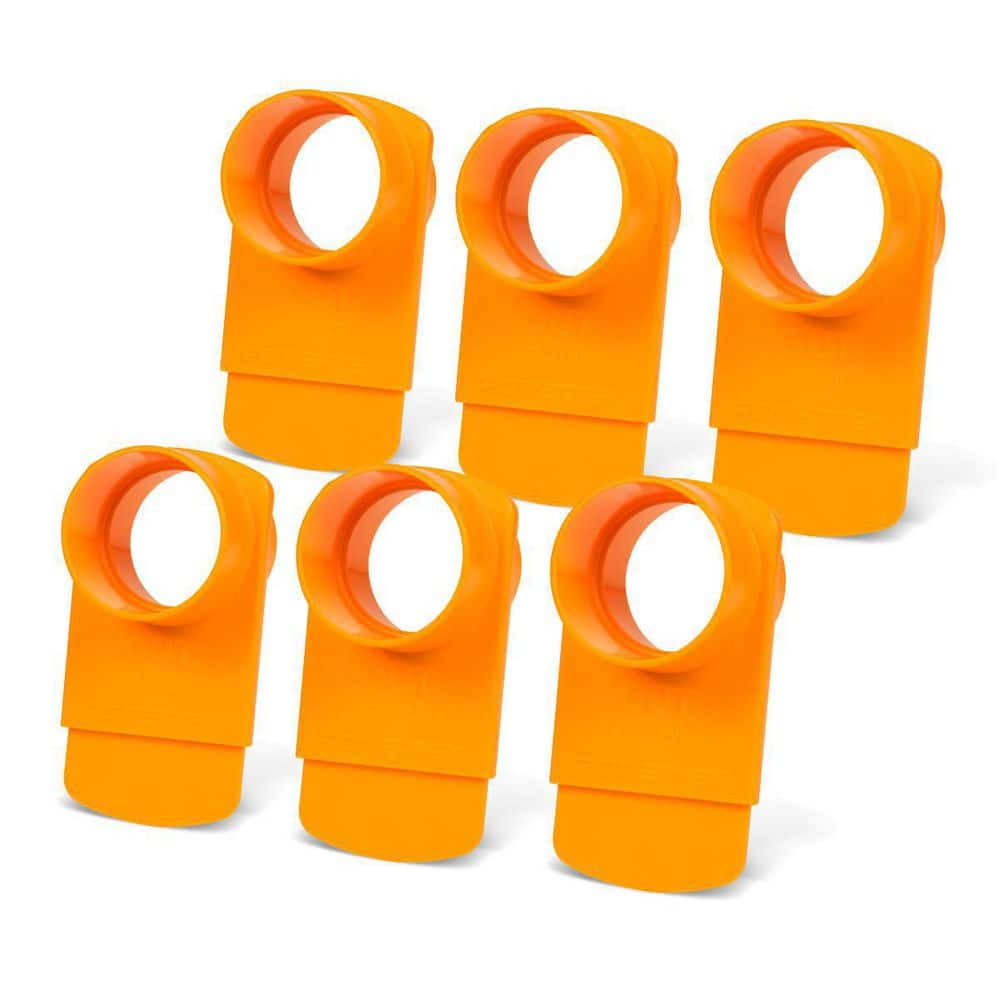 2-1/2 in. Integrated Blast Gate Clog Resistant Anti Gap Tapered ABS Plastic Fitting for Dust Collection Systems (6-Pack) price history on PriceWatchPro