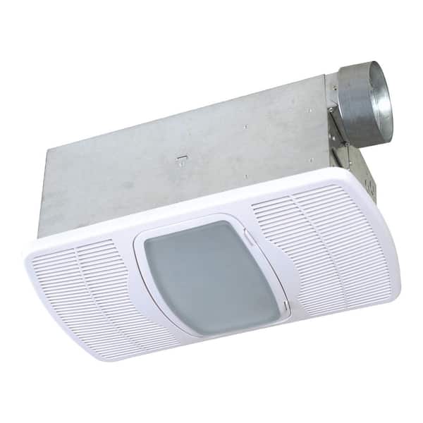 70 Cfm Ceiling Bathroom Exhaust Fan, Bathroom Fan Light Heater Combination