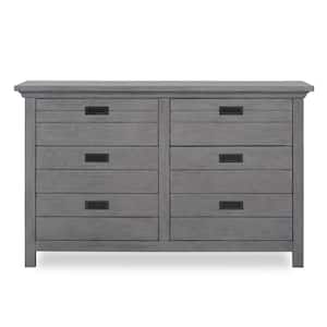 Waverly 6-Drawer Rustic Grey Dresser