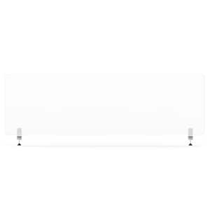 55 in. x 24 in. U-Brands Clear Glass Dry Erase Protective Panel