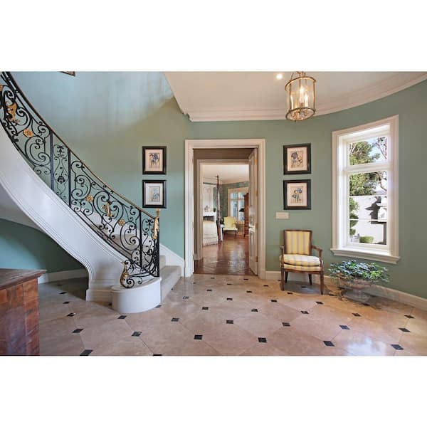 Take Home Tile Sample - Emperador Light 4 in. x 4 in. Polished Marble Floor and Wall Tile