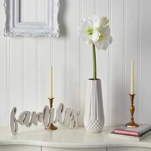 31 in. Artificial Amaryllis Flower (Set of 3)