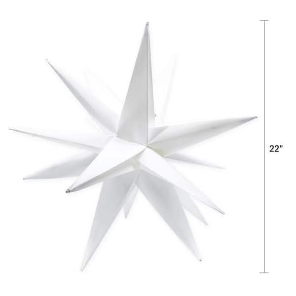 Pacific Accents Twinklers 22 in. LED Decorative Star Indoor