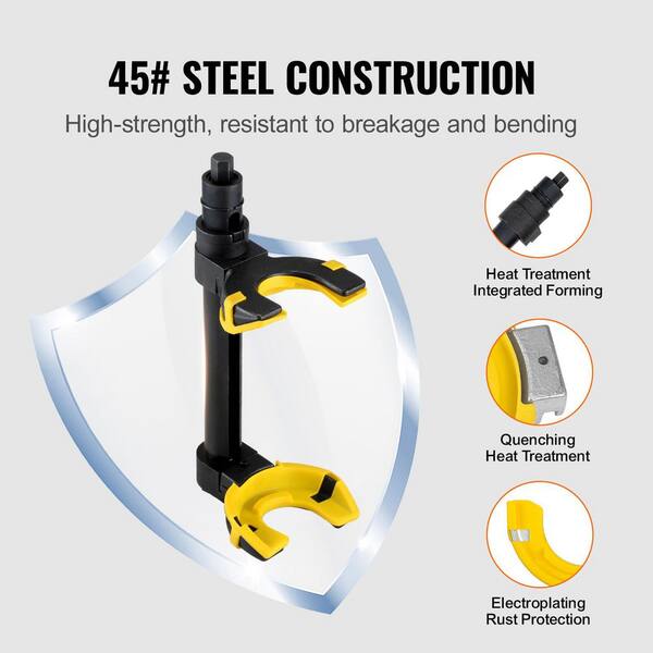 thumbnail image 2 of 2-Way Adjustable Coil Spring Compressor Strut Tool – Universal Fit For Front/Rear Spacer Lift Or Lower 2 of 4