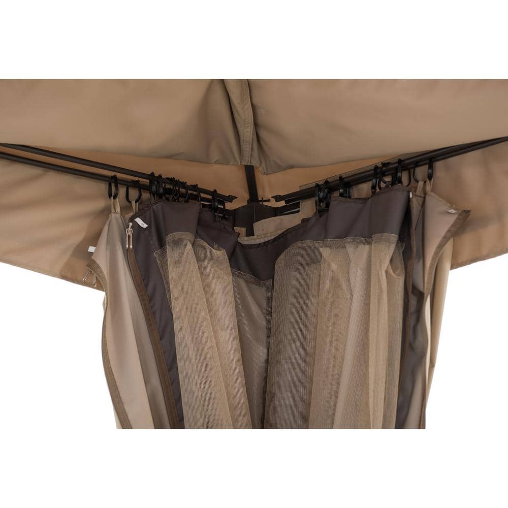 Sunjoy Light Tan Mosquito Netting for 11x13 Gazebo