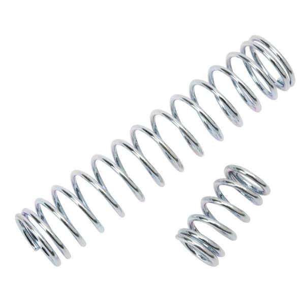 Everbilt 11/16 in. x 1-1/4 in. and 7/8 in. x 4 in. Zinc-Plated Compression Spring (4-Pack)