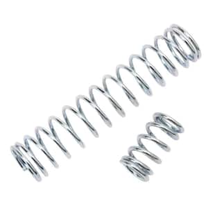 (4-Pack) 11/16 in. x 1-1/4 in. and 7/8 in. x 4 in. Zinc-Plated Compression Spring