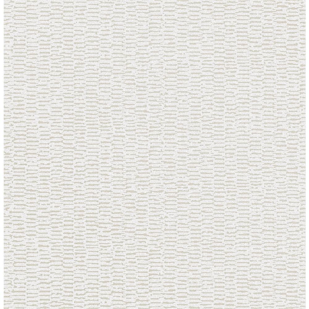 Cream Textured Nonwoven 3D Wallpaper Sample