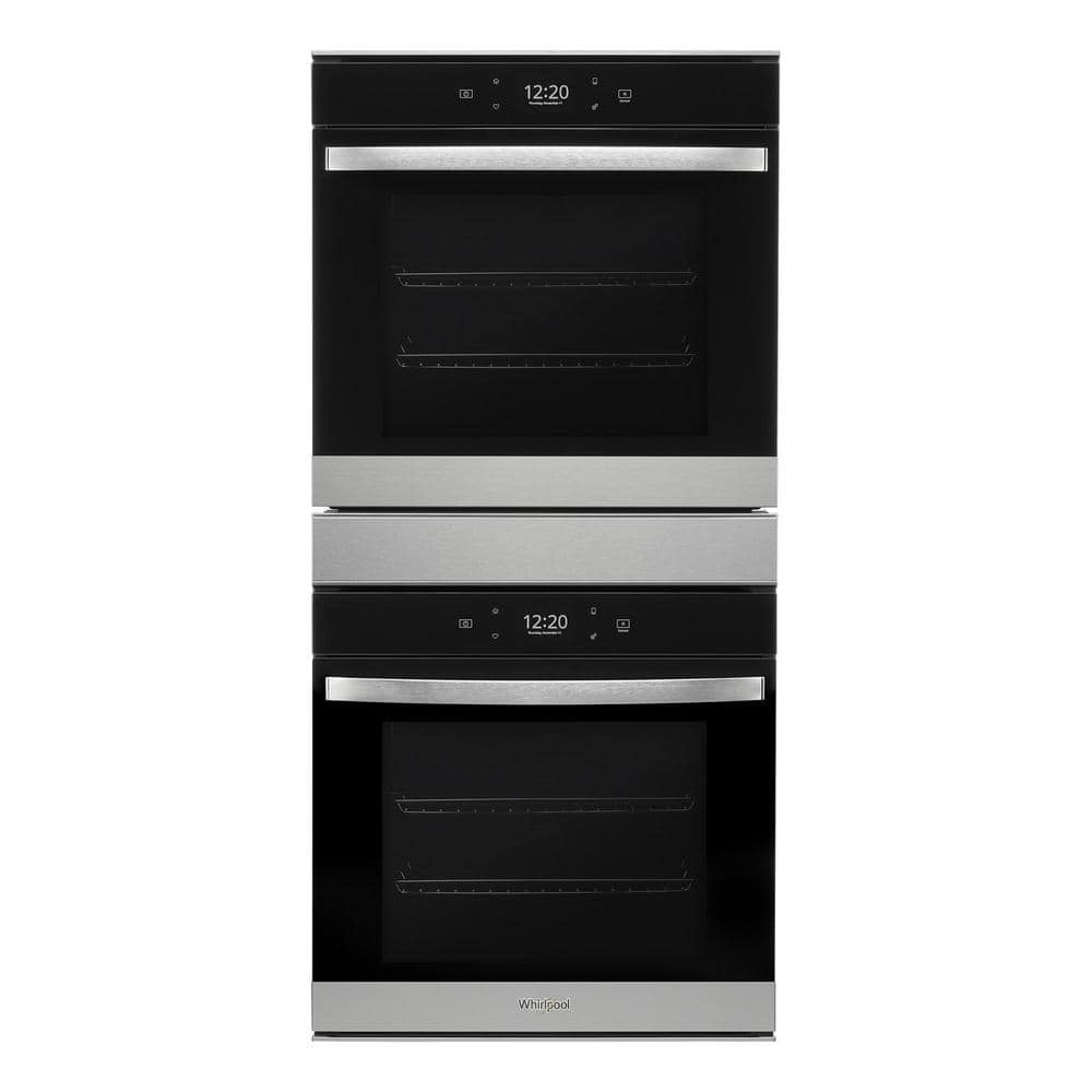 Whirlpool 24 in. Double Electric Wall Oven in Fingerprint Resistant Stainless Steel