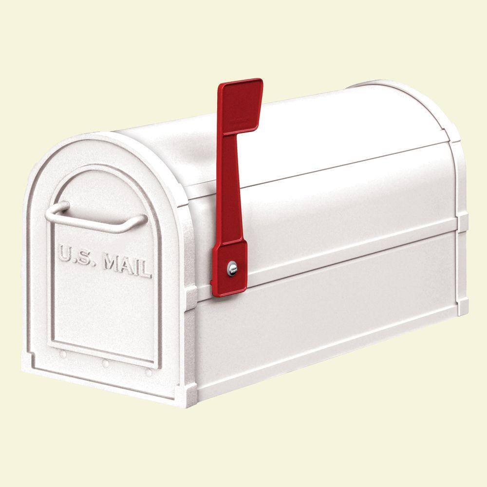 4800 Series Post-Mount Heavy-Duty Rural Mailbox