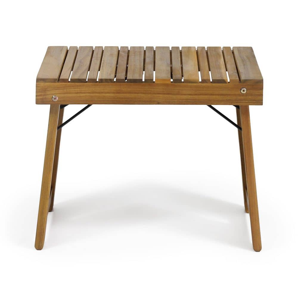 Teak Wood Outdoor Side Table