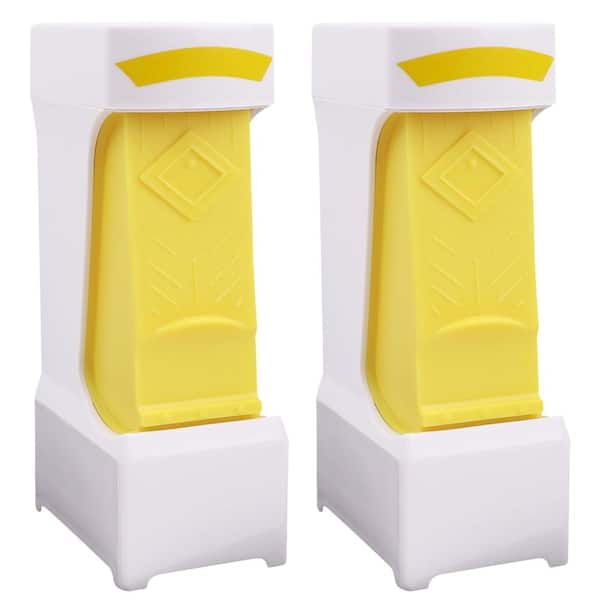 2-Pack Butter Cutter and Storage Case Stick Slicer with Stainless Steel Blade for Baking Bread Cakes