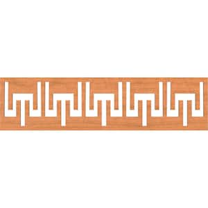 Victory Fretwork 0.25 in. D x 47 in. W x 12 in. L Cherry Wood Panel Moulding