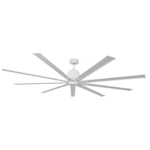 96 in. Indoor/Outdoor White Industrial Ceiling Fan