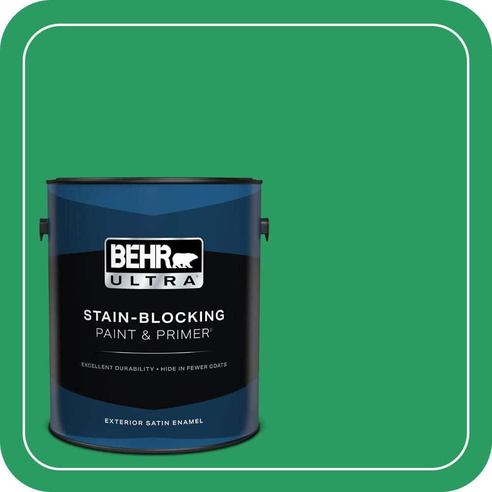 1 gal. #S-G-450 Herbal Tea Satin Enamel Exterior Paint & Primer price history on PriceWatchPro