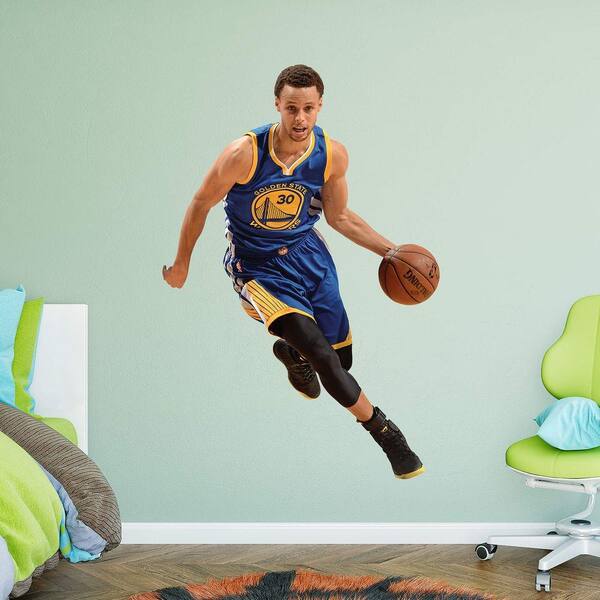 Fathead 75 in. H x 51 in. W Stephen Curry Drive Wall Mural