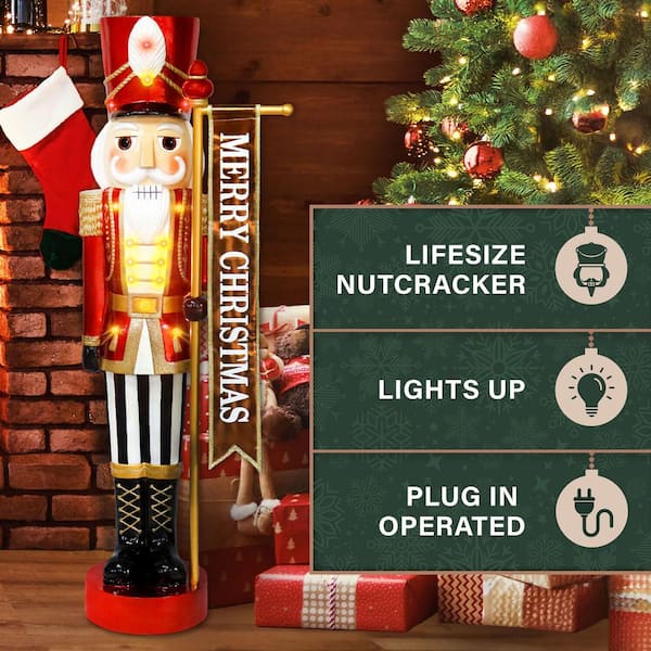 40 in Light Up hotsell Nut Cracker