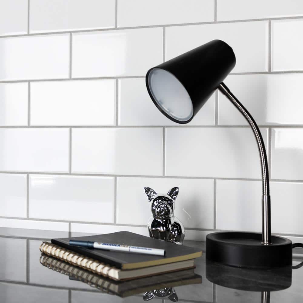 Projectos Urban Glossy White Ceramic Subway Wall Tile