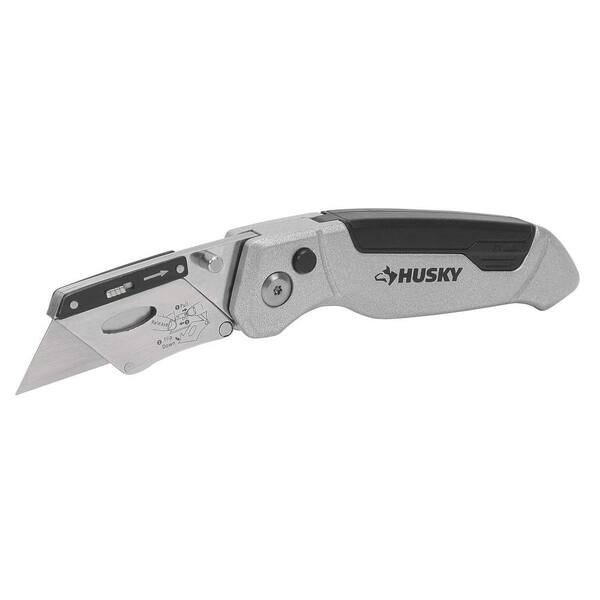 Husky Pro Folding Utility Knife 99261 The Home Depot