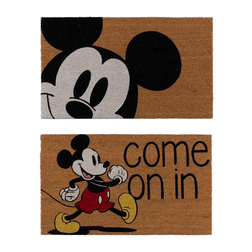 Disney Mickey Mouse 2-Piece Dish Drying Mats Set