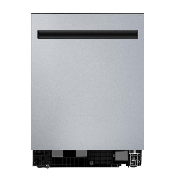 Phivve 24 in. Top Control Built-In Dishwasher in Stainless Steel with 6-Cycles and 3rd Rack, ENERGY STAR, 49-dBA
