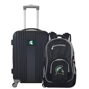 NCAA Michigan State Spartans 2-Piece Set Luggage and Backpack