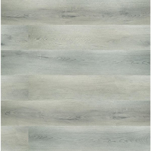 Mystic Gray 20 MIL x 7 in. x 48 in. Waterproof Click Lock Luxury Vinyl Plank Flooring (950.8 sq. ft. / pallet)