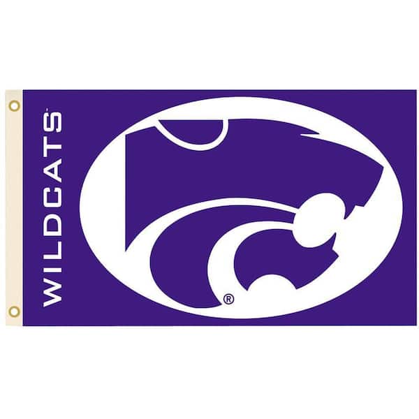 BSI Products NCAA 3 ft. x 5 ft. Kansas State Flag