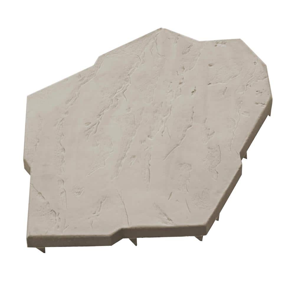 Natural Style 16 in. x 20 in. Resin Natural Sand Pattern Paver Stones (8-Pack) price history on PriceWatchPro