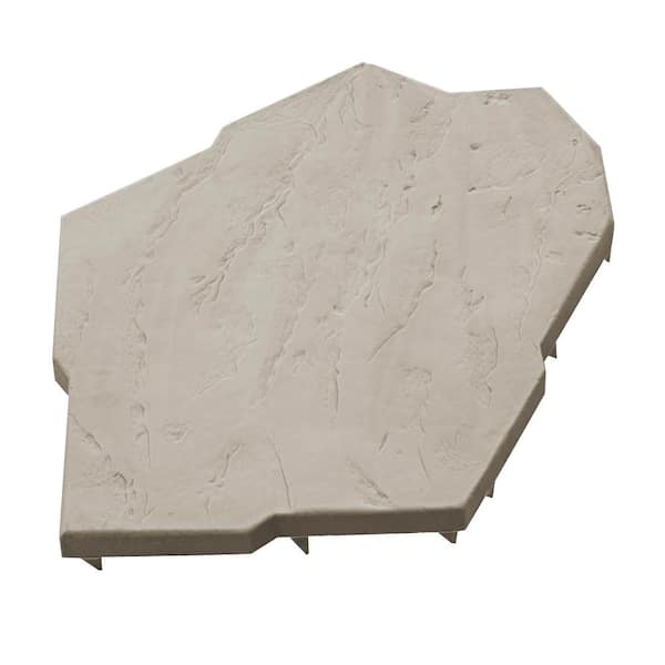 Emsco Natural Style 16 in. x 20 in. Resin Natural Sand Pattern Paver Stones (8-Pack)