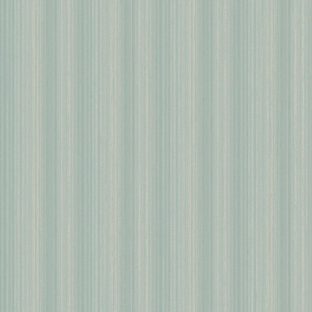 Nordic Elements Green Textured Thin Stripe Metallic Finish Non-Pasted Non-W