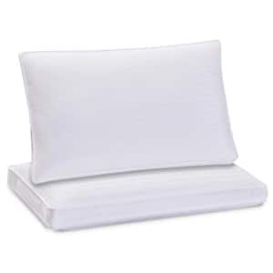 Just Like Down Hypoallergenic Plush Down Alternative King Pillow 2-Pack