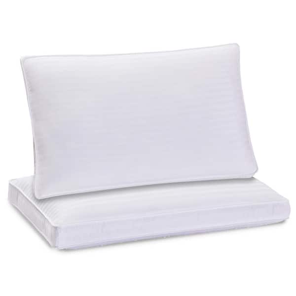 DreamLab Just Like Down Hypoallergenic Plush Down Alternative King Pillow 2-Pack