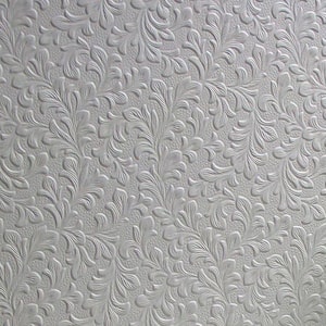 Wilton Paintable Anaglytpa Original White & Off-White Wallpaper Sample