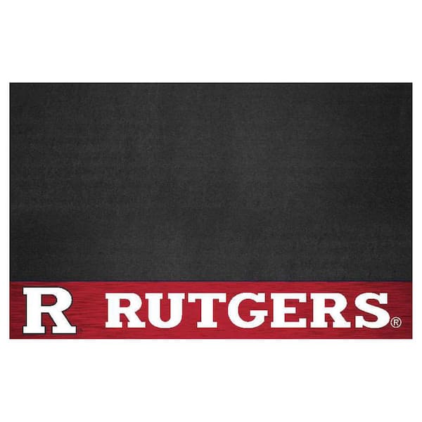 FANMATS 26 in. x 42 in. NCAA Rutgers University Grill Mat