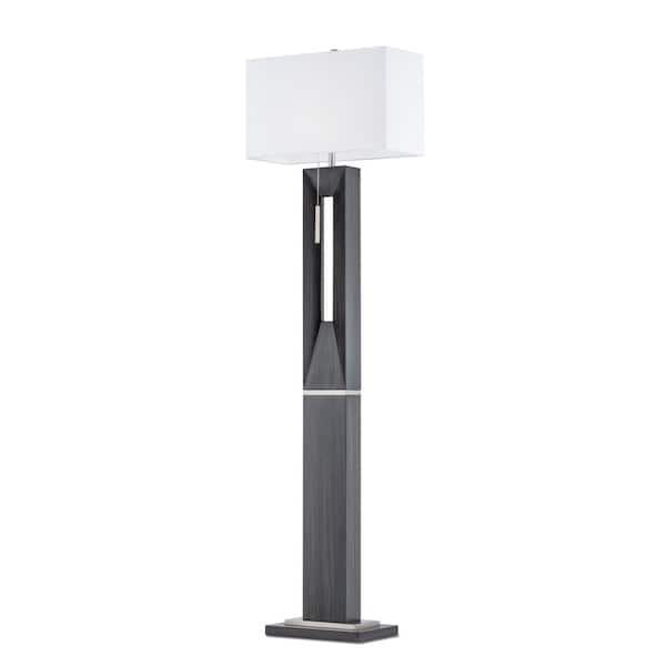 charcoal grey floor lamp