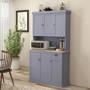 Gray 70.75 in. H Storage Cabinet with Cabinet