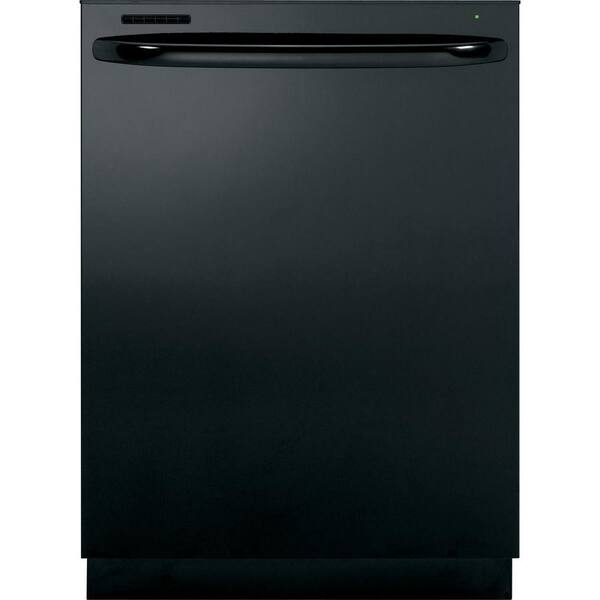 GE Adora Top Control Dishwasher in Black with Stainless Steel Tub and Steam Cleaning-DISCONTINUED