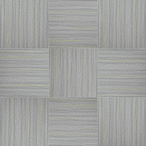 Light Grey 4 MIL x 12 in. W x 12 in. L Vinyl Plank Flooring, Water Resistant Peel and Stick Tile Flooring (36 sq. ft.)