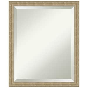 Paris Champagne 18 in. H x 22 in. W Framed Wall Mirror