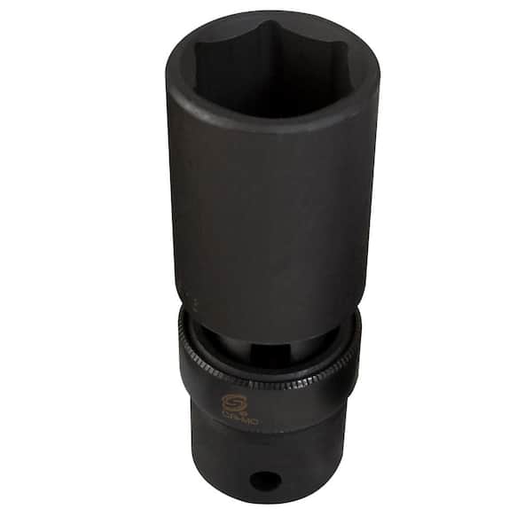 Sunex Tools 13 mm 1/2 in. D Impact Universal 6-Point DP Socket