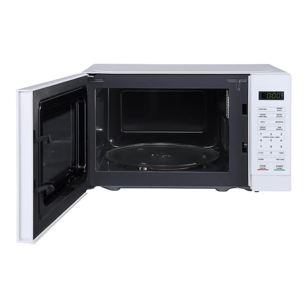 0.7 cu. ft. 700-Watt Countertop Microwave in White