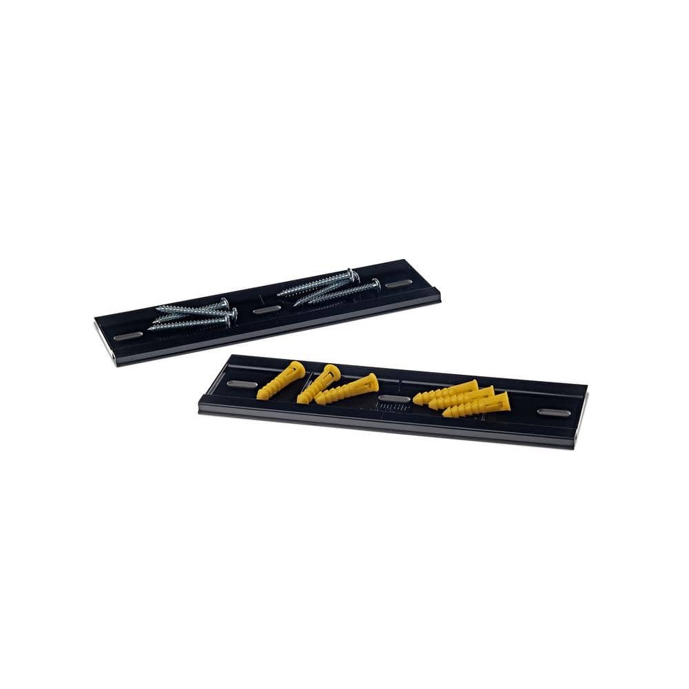 8-3/4 in. L x 3-1/4 in. W x 1/4 in. H LocBin Polypropylene Bin Wall Hangers with Hardware (2-Pack) price history on PriceWatchPro