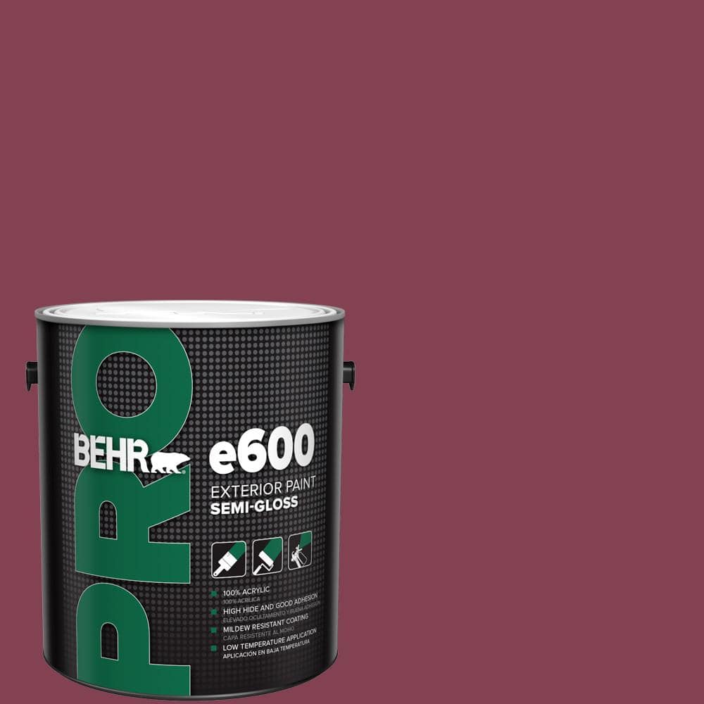 BEHR PRO 1 gal. M1307 Sugar Beet SemiGloss Exterior Paint PR67301