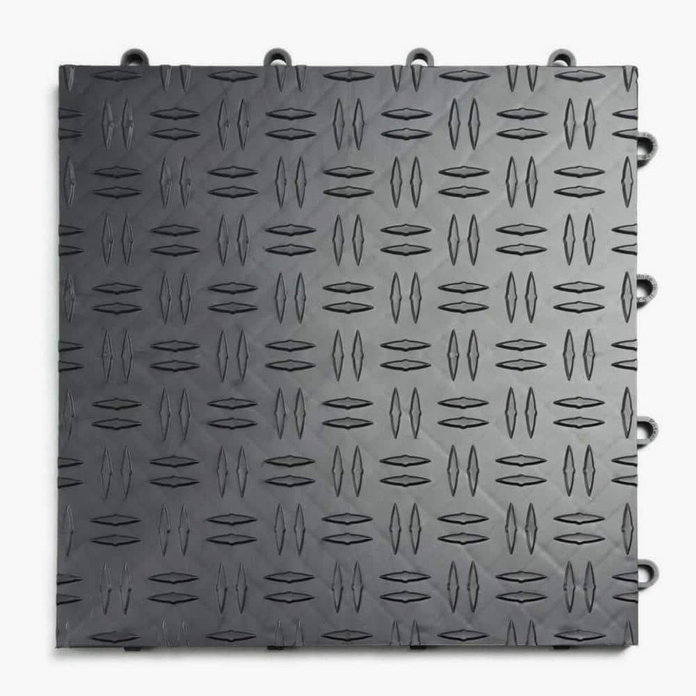 Diamond Graphite 12 in. x 12 in. x 0.5 in. Modular Garage Flooring Tile 48 pack (Covers 48 sq. ft.) price history on PriceWatchPro