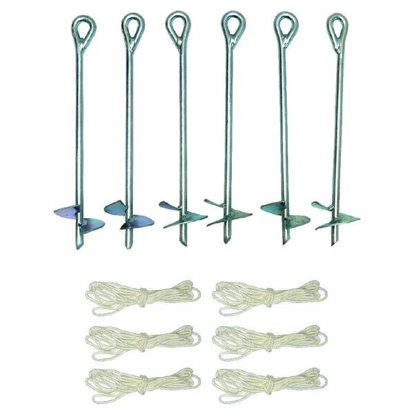 car shelter anchor kit