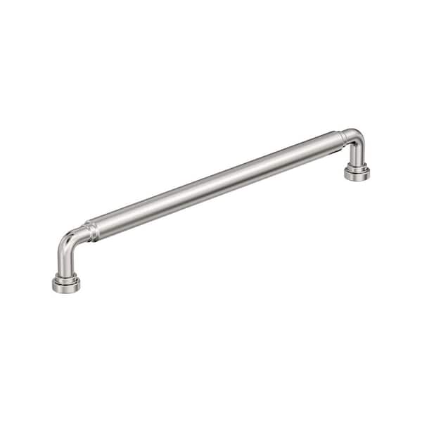 Amerock Coble 10-1/16 in. (256 mm) Center-to-Center Polished Nickel Arch Cabinet Pull